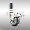 Service Caster 3 Inch 316SS Gray Poly Swivel 1-3/8 Inch Expanding Stem Caster Lock Brake SCC SCC-SS316TTLEX20S314-PPUB-138 - alternate 4